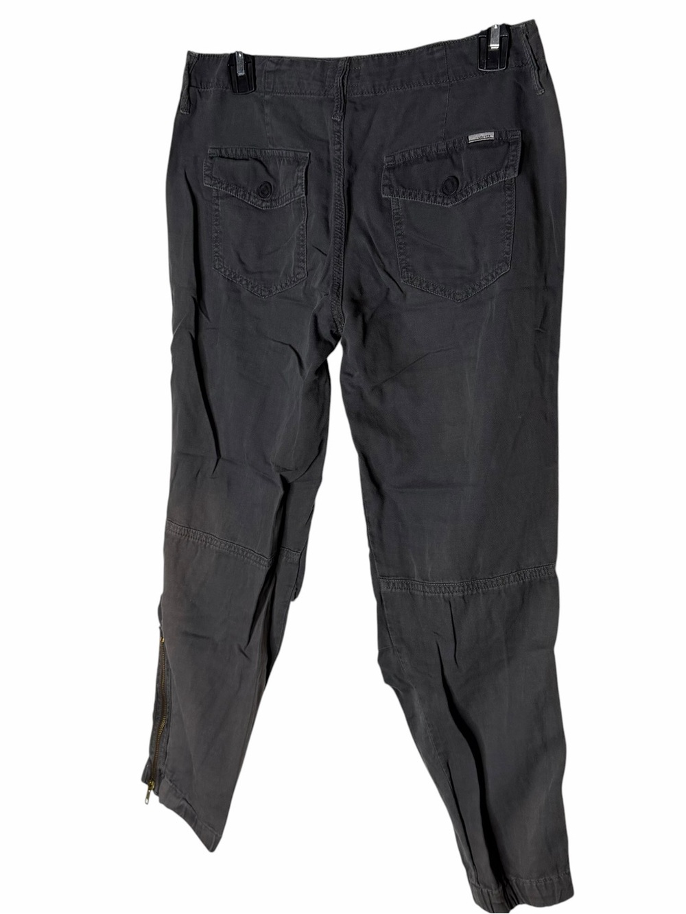 Mother The Misfit Crop Girl Boy etc charcoal Pants Size 26 - Picture 6 of 16